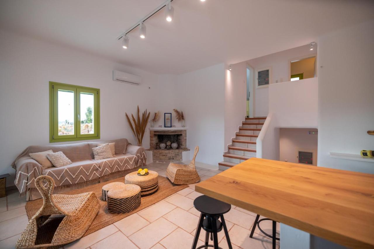 Ventu Paros Villa Márpissa Exterior foto